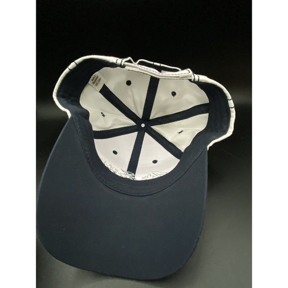 Air Force Dark Blue White Hat Blync Headwear Design Hat Adjustable - Picture 9 of 10